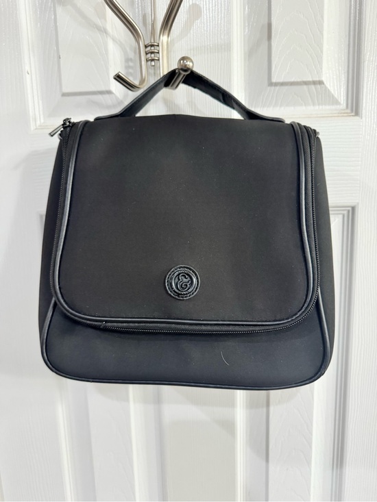 Joan & David Other - Joan & David Black Hanging Toiletry Bag